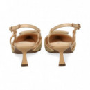 sin Talon Aplique Rafia Hielo+beige  LODI