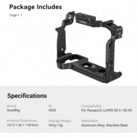SMALLRIG Cage Panasonic S5II/S5IIX/G9II Id 4022