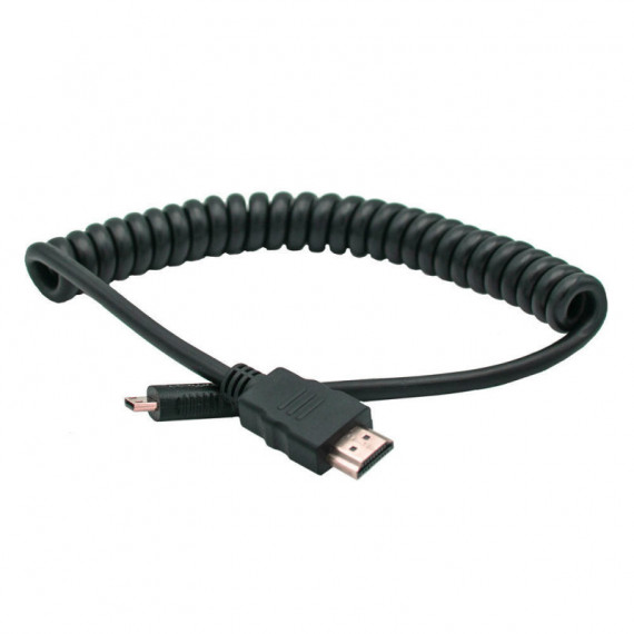 CARUBA Micro HDMI a HDMI Espiral CHS-2