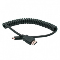 CARUBA Micro HDMI a HDMI Espiral CHS-2