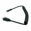 CARUBA Micro HDMI a HDMI Espiral CHS-2