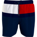 Bañador de Medio Largo con Logo de TOMMY HILFIGER