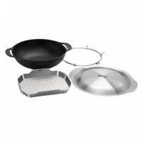 Wok y Vaporera para Barbacoa- Crafted™- Weber®  WEBER