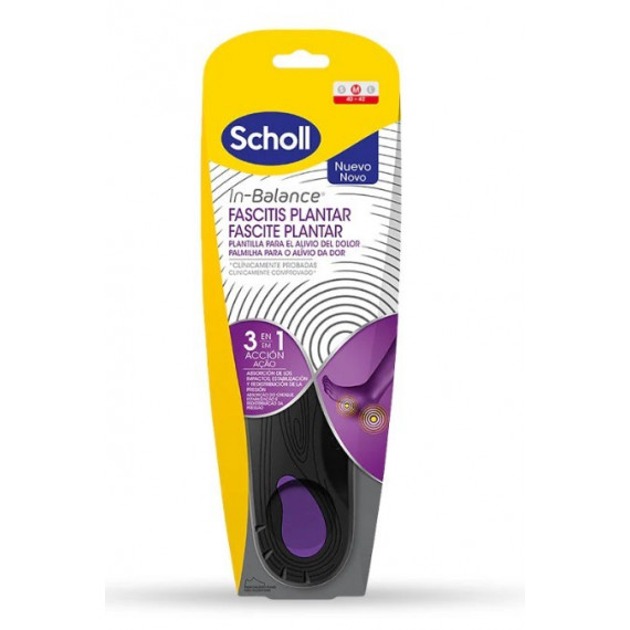 SCHOLL Plantilla Fascitis Plantar T.m 40-42
