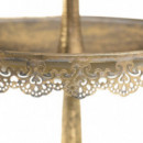 Bandeja Doble Oro Metal  PÉREZ ÁVILA