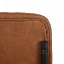 Set 2 Sillas Marron Simil Piel  PÉREZ ÁVILA