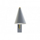 Aplique Pared Metal Gris  PÉREZ ÁVILA