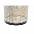 Lampara Techo Metal/ratan  PÉREZ ÁVILA