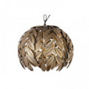 Lampara Metal Dorado Envejecid  PÉREZ ÁVILA