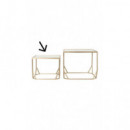 Mesa Champagne Espejo 50CM  PÉREZ ÁVILA