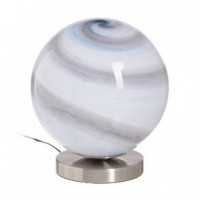 Lampara Mesa Gris  PÉREZ ÁVILA