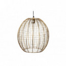 Lampara Metal Dorado