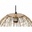 Lampara Metal Dorado