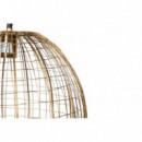 Lampara Metal Dorado