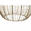 Lampara Metal Dorado