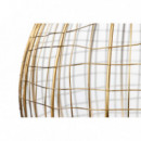 Lampara Metal Dorado