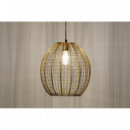 Lampara Metal Dorado