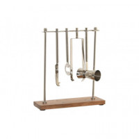 Set Cocteleria Base Madera