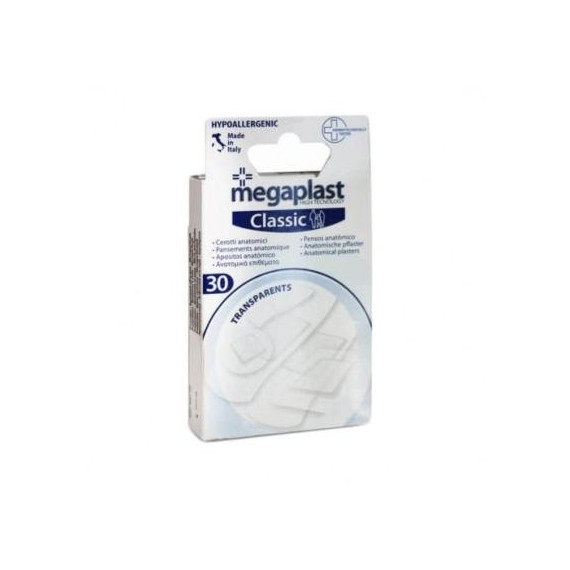 Tiritas Megaplast transparentes 30 unidades