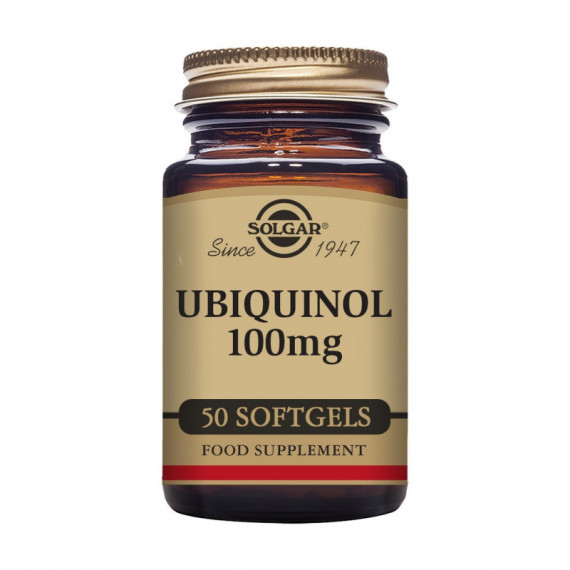 SOLGAR Ubiquinol 50 Cápsulas de 100MG