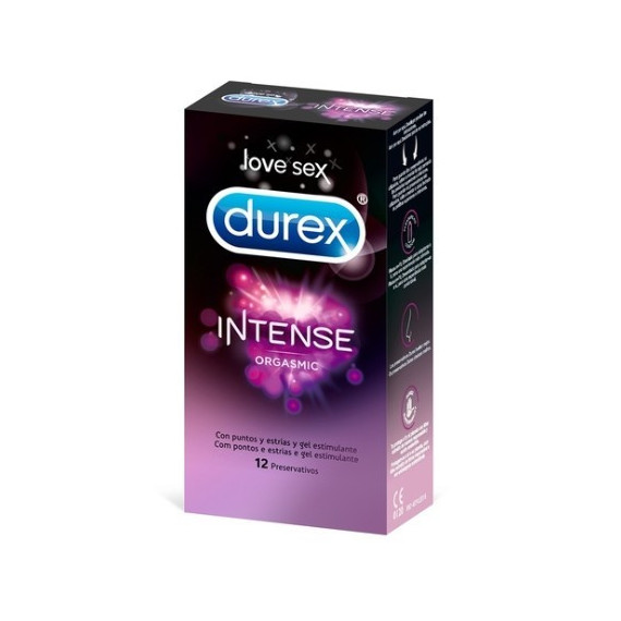 DUREX Intense Orgasmic 12 Preservativos