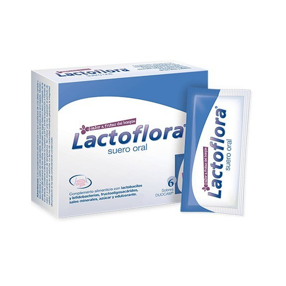 Lactoflora Suero Oral 6 Sobres Frutas del Bosque  STADA