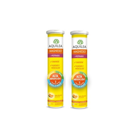AQUILEA Magnesio  Potasio 28 Comprimidos Eferves