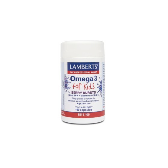 LAMBERTS Omega 3 For Kids 60 Caps