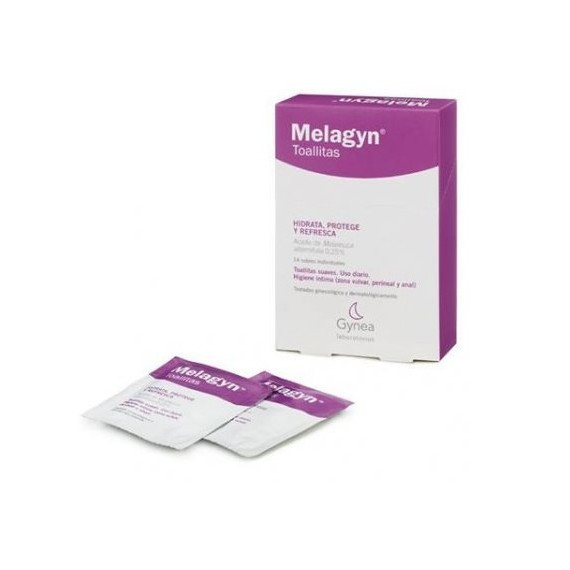 MELAGYN Toallitas íntimas 14 Unidades
