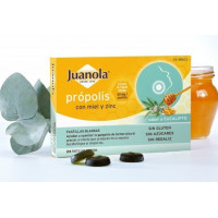 Juanola Propolis Miel y Zinc 24 Pastillas de Gom  ANGELINI PHARMA ESPAÑA
