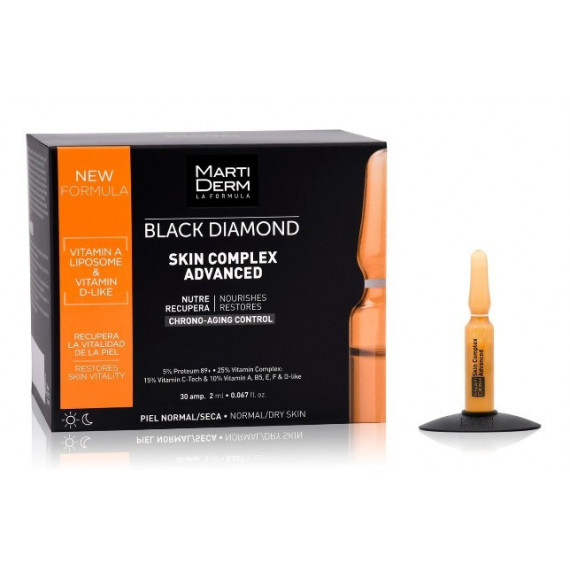 MARTIDERM Black Diamond sin Com 30 Amp Norm Seca