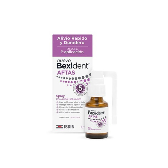 Isdin BEXIDENT Aftas Spray con ácido Hialurónico