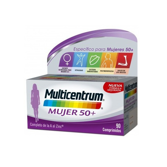 Multicentrum Mujer 50 90 Comprimidos  GSK