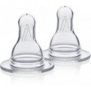 MEDELA Tetina Flujo Medio Talla M 2 Unidades