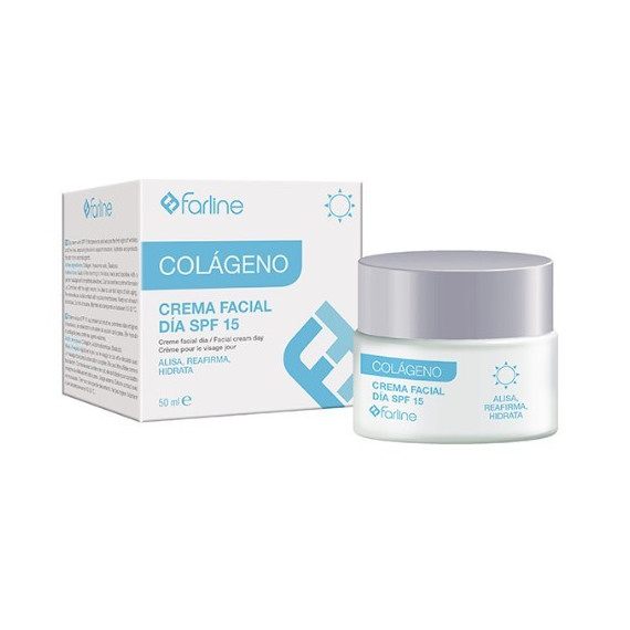 FARLINE Colágeno Crema Facial Día SPF15 50 Ml