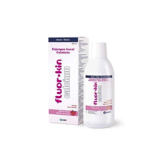 KIN FluorKIN Calcium Enjuague Bucal 500 Ml