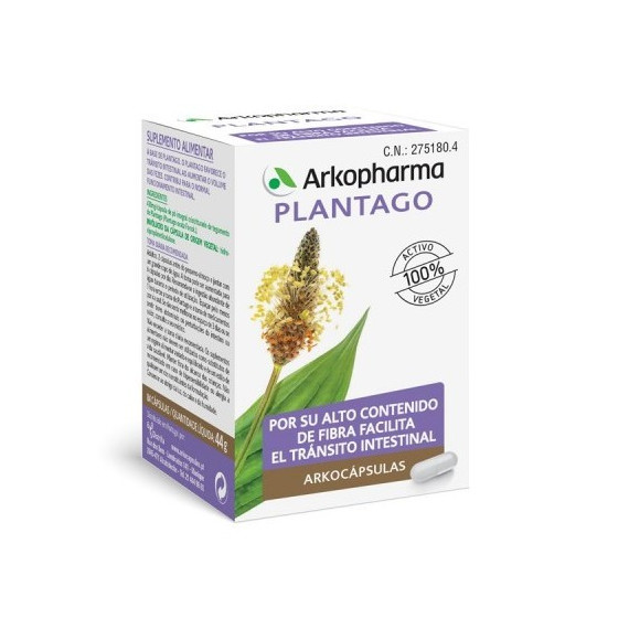 Arkopharma Plantago 84 Cápsulas  ARKOPHARMA LABORATORIOS