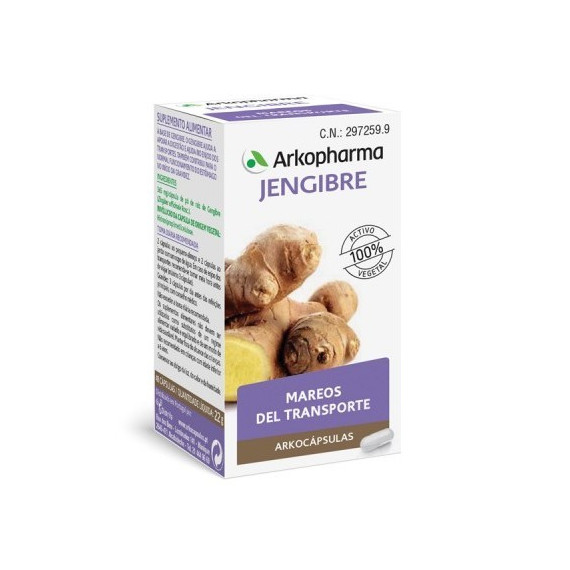 Arkopharma Jengibre 48 Cápsulas  ARKOPHARMA LABORATORIOS
