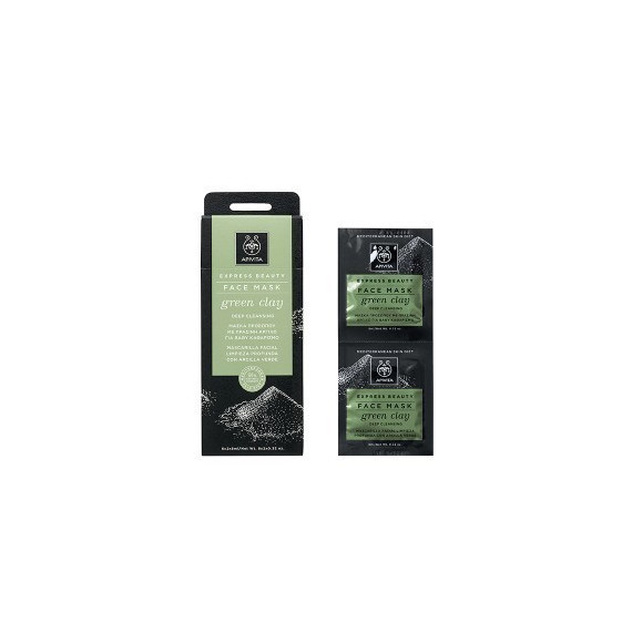 APIVITA Mascarilla Limpieza Profunda con Arcilla