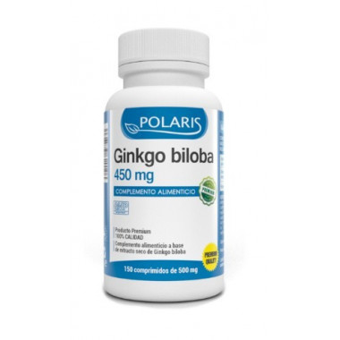 Polaris Ginkgo Biloba 450 mg 150 comprimidos
