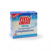 FITTYDENT Super Comprimidos Limpiadores 32 Unida