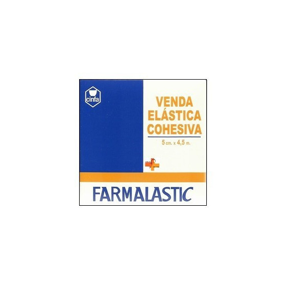 FARMALASTIC Venda Elástica Cohesiva 5 Cm X 4,5 M