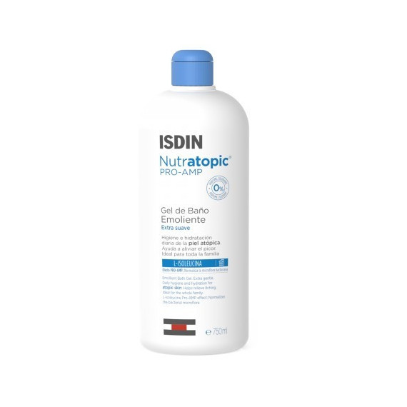 ISDIN Nutratopic Pro-amp Gel de Baño Emoliente 7