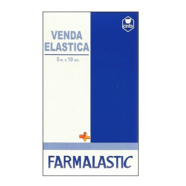 FARMALASTIC Venda Elástica 5 M X 10 Cm.