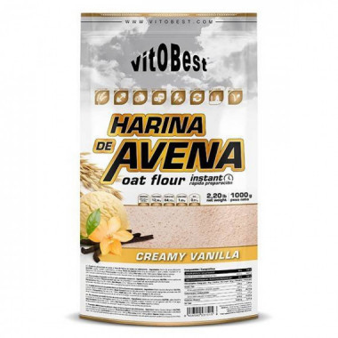 VITOBEST Harina Avena Vainilla 1 Kg
