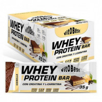 VITOBEST WHEY PROTEIN BAR VAINILLA 35 GR