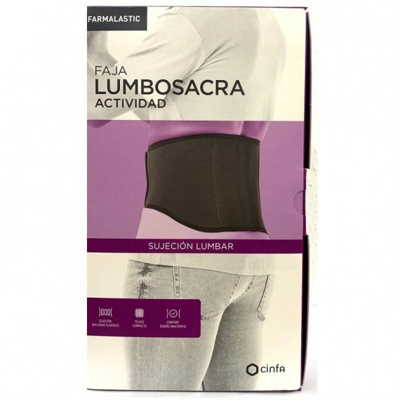 CINFA FARMALASTIC FAJA LUMBAR REFORZADA N3