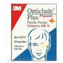 3M Parches Oculares Opticlude Plus 5X6X20