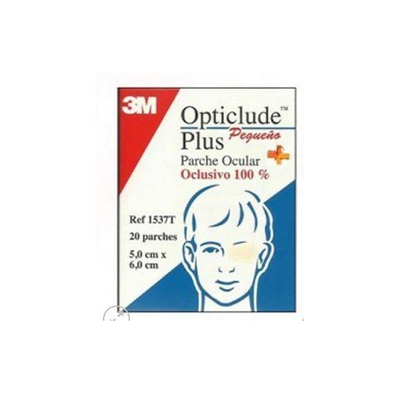 3M Parches Oculares Opticlude Plus 5X6X20