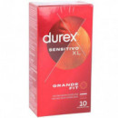 DUREX Sensitivo Xl Preservativos 10 U
